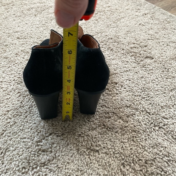 Jeffrey Campbell Free People Black Suede Block Heels - Picture 6 of 7